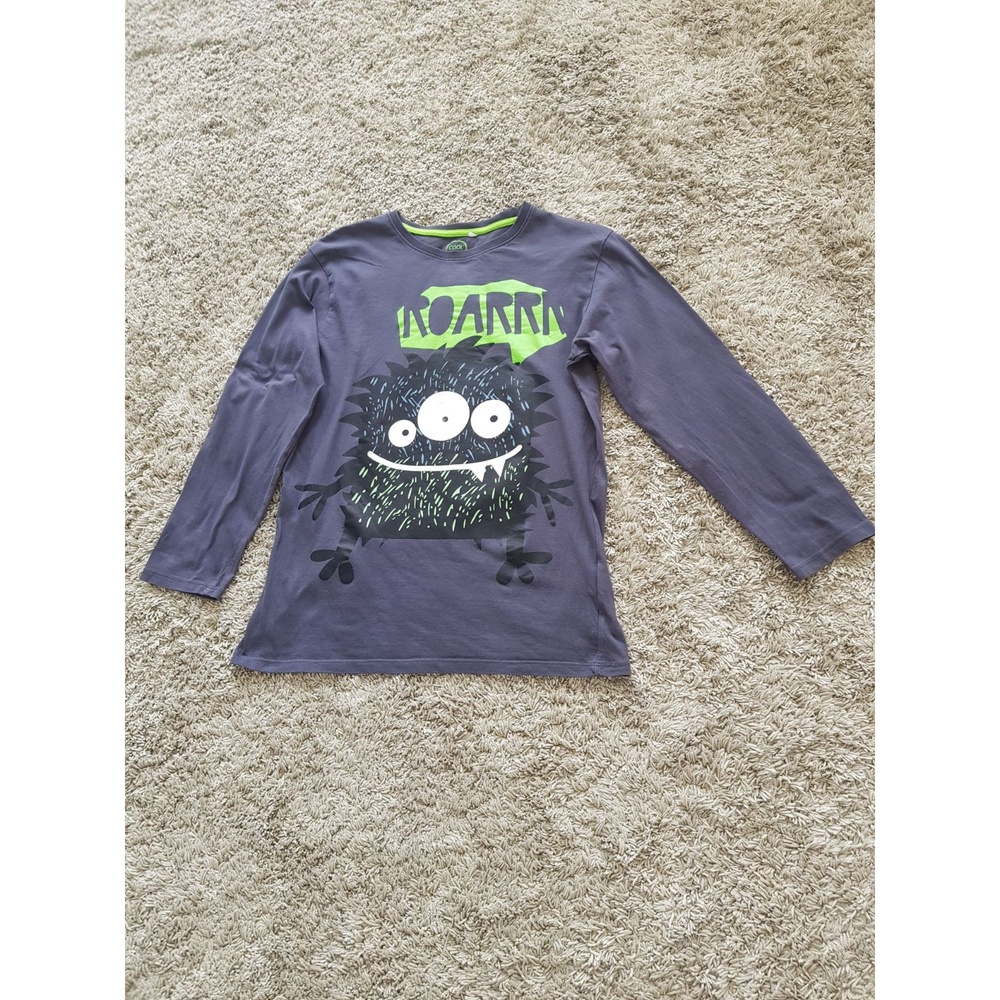 T-Shirt Kids Gray EUC Graphic Print